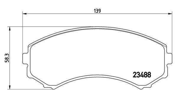 MAGNETI MARELLI Комплект тормозных колодок, дисковый тормоз 363700454029